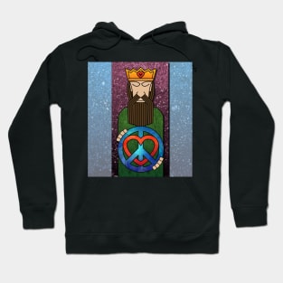 King of Peace and Love Hoodie